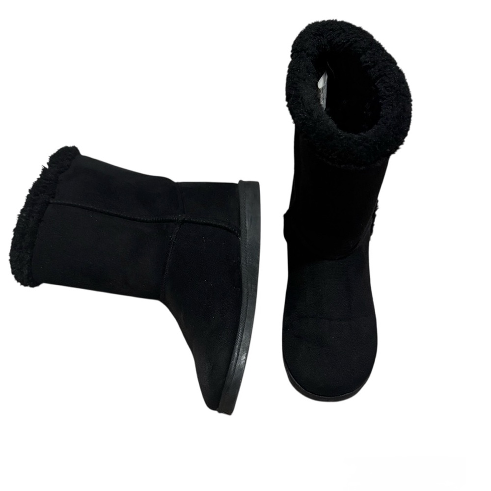 Girls Faux Fur Boots (Size 3)